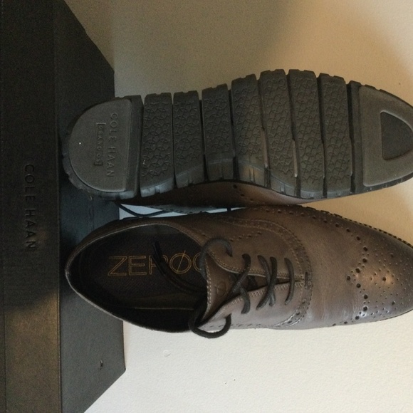 COLE HAAN Zerogrand Leather Shoes NWOT - Picture 4 of 8